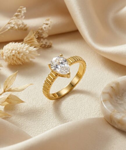 Water Droplet Ring (PVD)