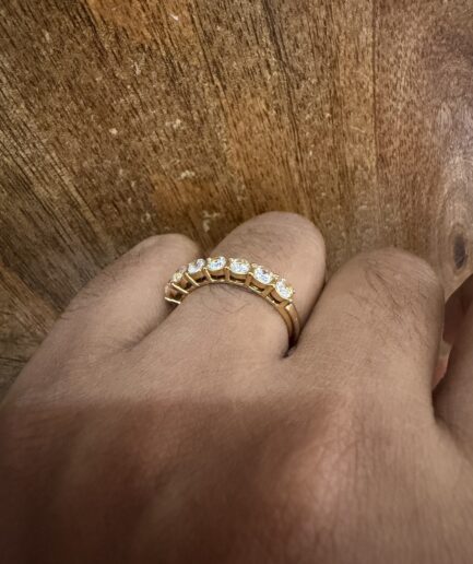 Bar Set Ring -Size 7