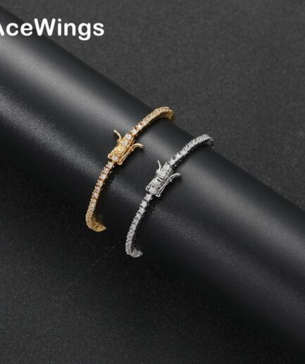 Tennis Bracelet Small |Gold|6inch(15cm)