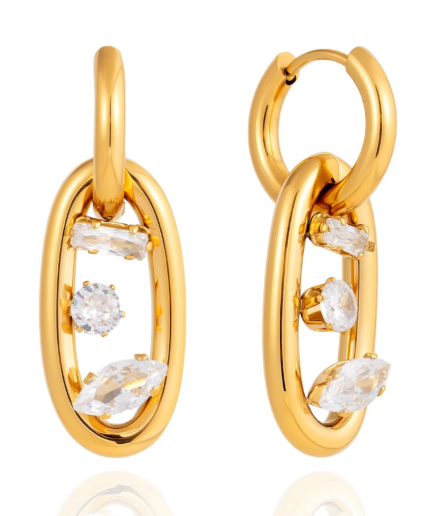 Oval Hoops